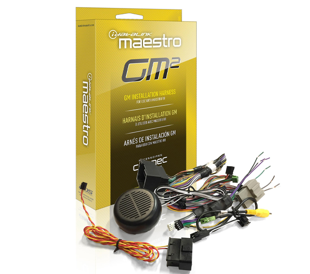  HRN-HRR-GM2 / PLUG & PLAY T-HARNESS FOR GM2  VEHICLES WITH SPEAKER &  HU CONNECTORS